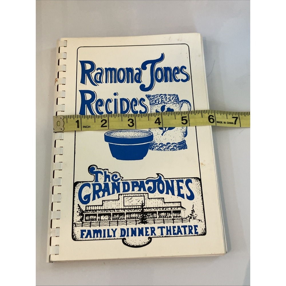 Ramona Jones Recipes from the Grandpa Jones Family Dinner Theatre Cookbook AR - Picture 15 of 16